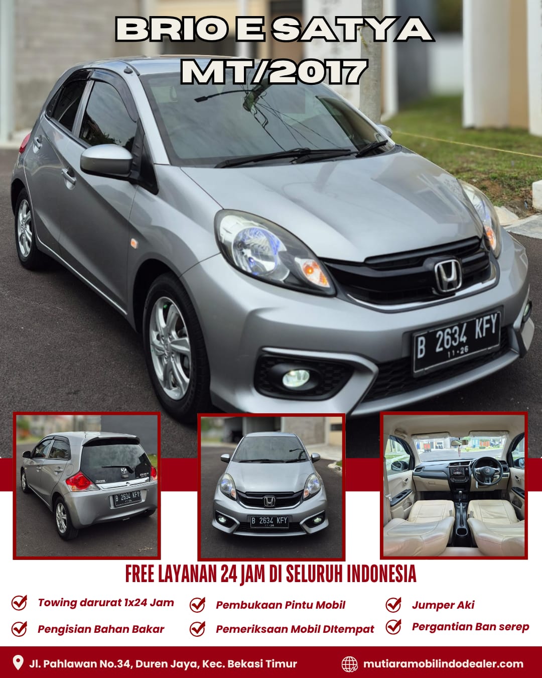 Honda Brio E Satya MT